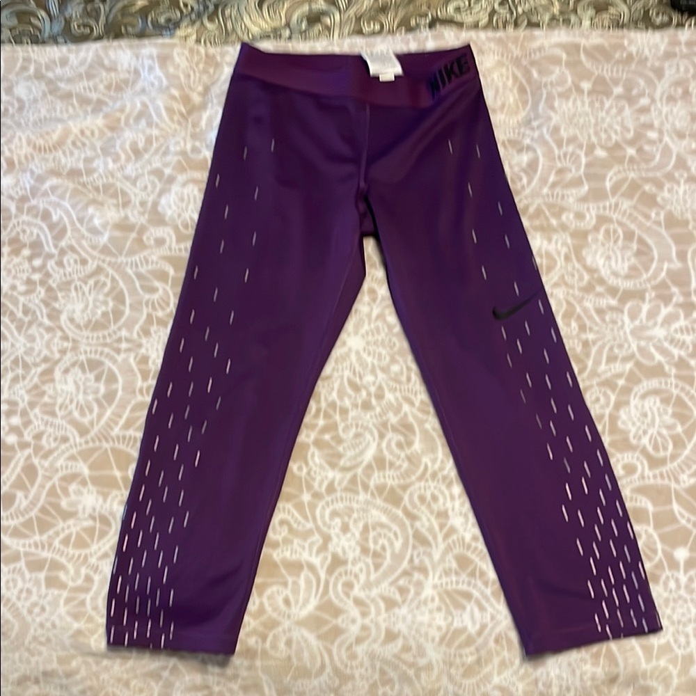 Nike Deep Purple Performance Leggings